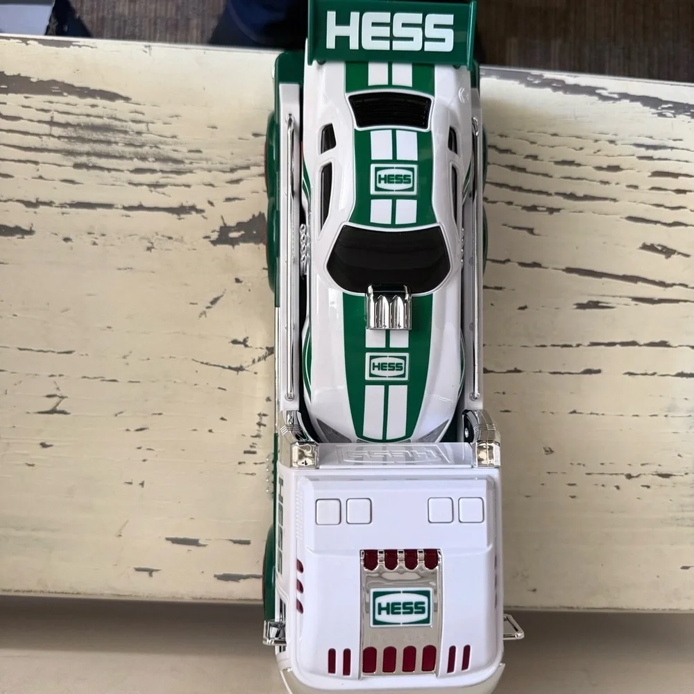 HESS 2016 Toy Truck and Dragster Pre-Owned in Box
